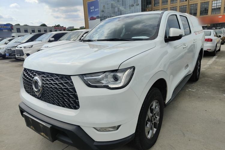 Used Great Wall Poer 2021 2.0T Commercial Version Automatic Diesel 4x4 Navigation-Type Standard Box GW4D20M