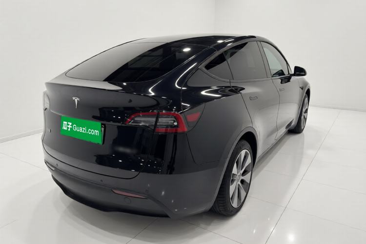 Used Tesla Model Y 2021 Standard Range Rear-Wheel Drive Version Rear Right 45 Deg