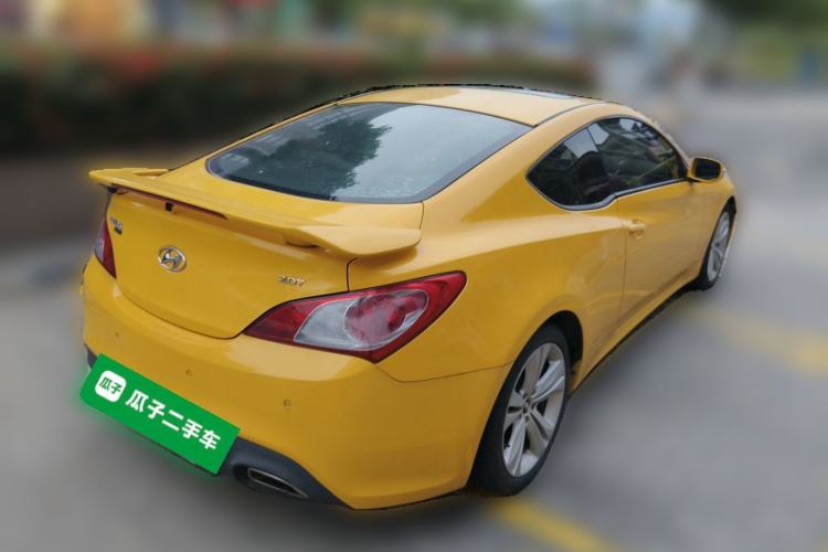 Used Hyundai Genesis Coupe 2009 2.0T Automatic Deluxe Edition Rear Right 45 Deg
