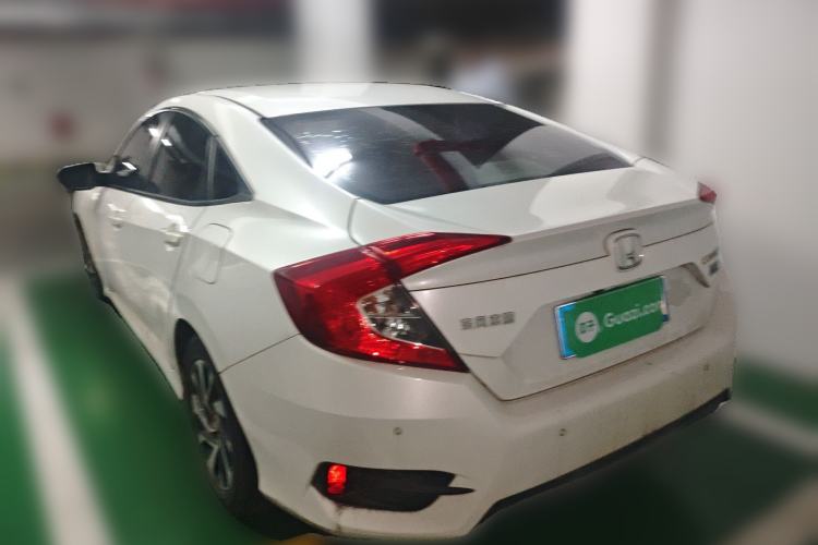 Used Honda Civic 2016 220TURBO CVT Luxury Edition Rear Left 45 Deg