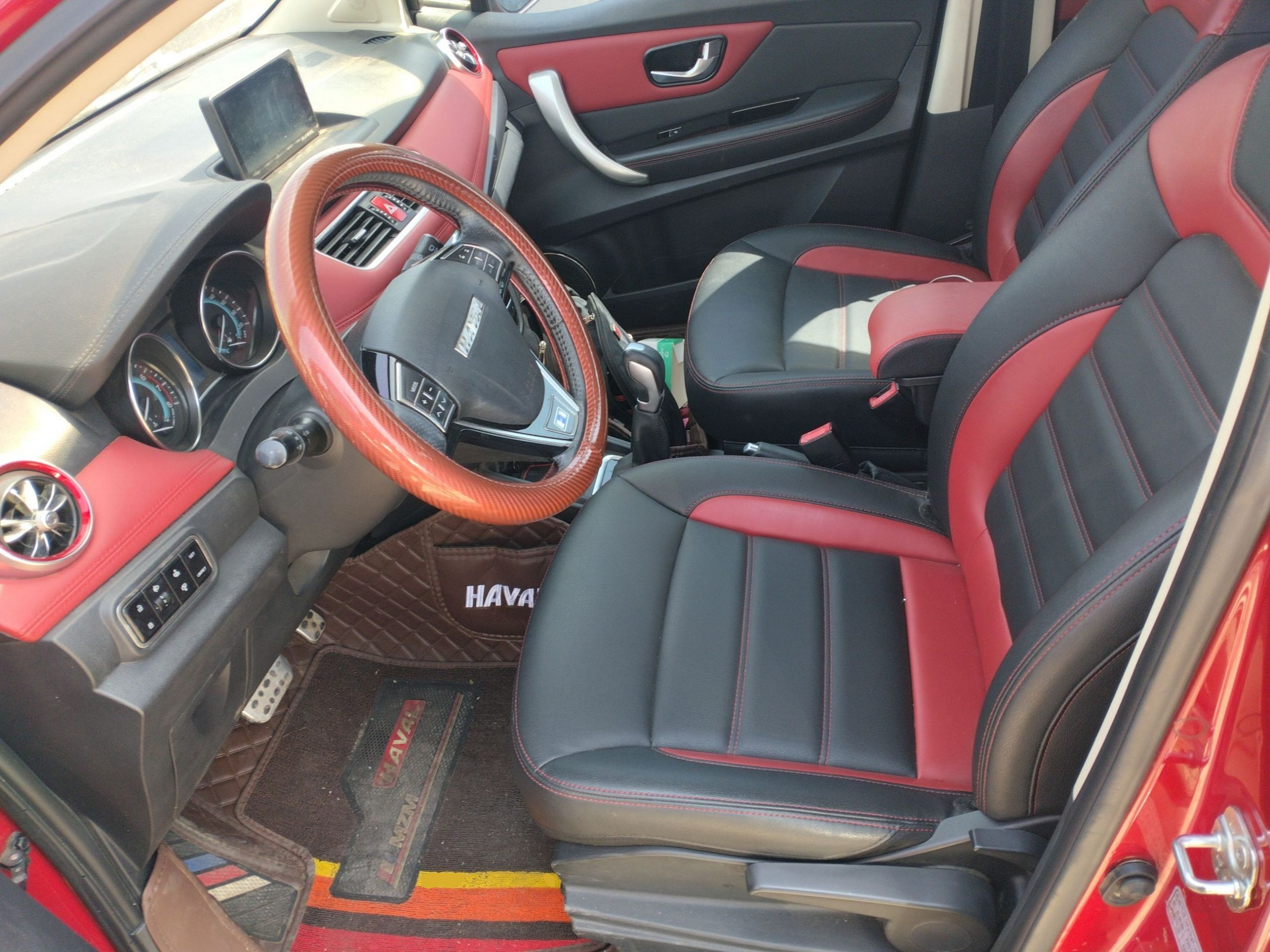 Avant de la voiture
