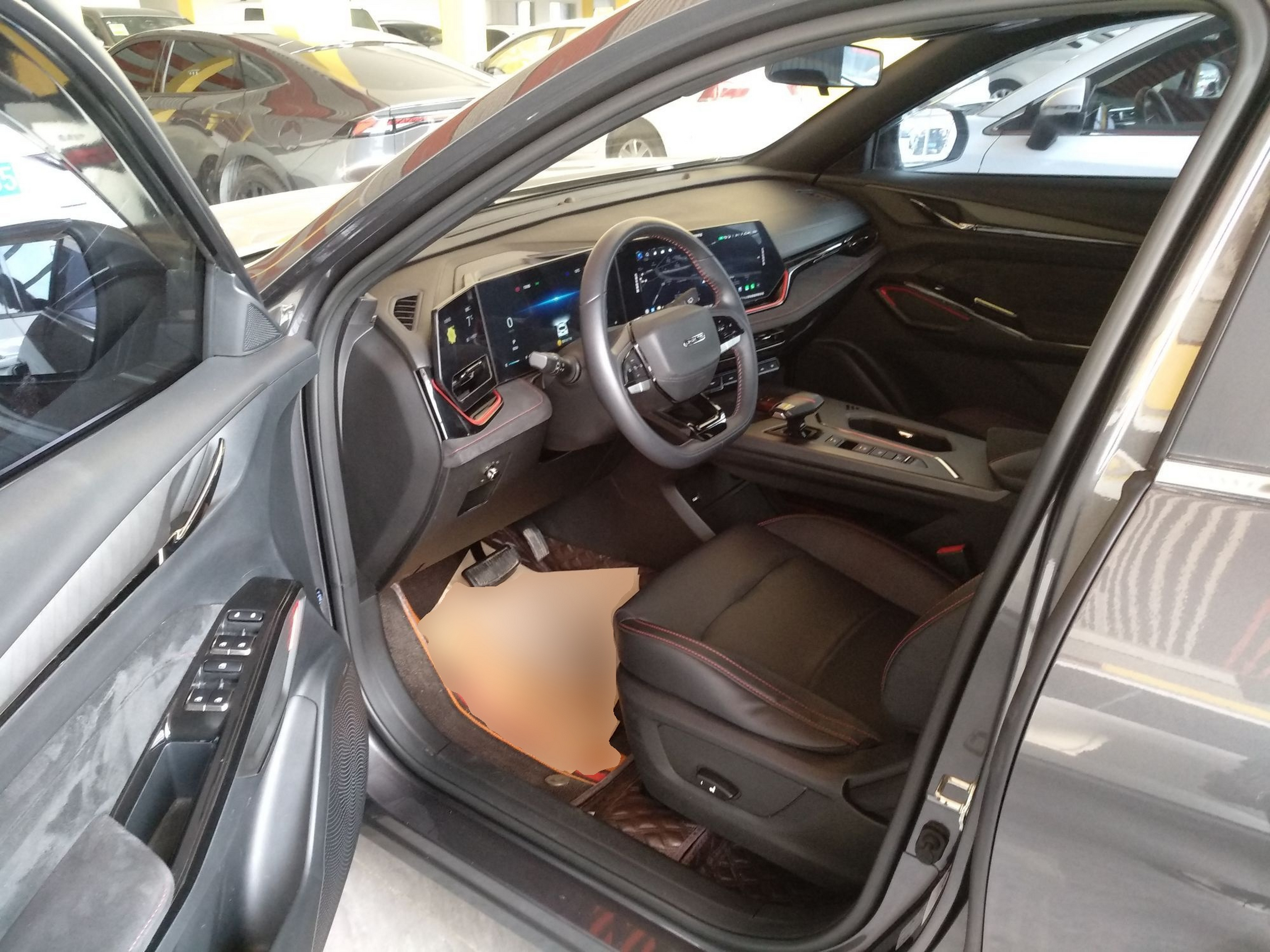 Avant de la voiture