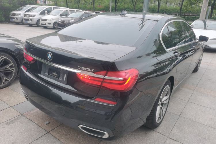 Used BMW 7 Series 2017 730Li Leading Model Rear Right 45 Deg