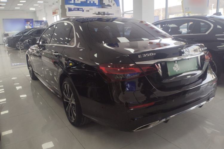 Used Mercedes-Benz E-Class New Energy 2022 Second Facelift E 350 e L Plug-in Hybrid Sports Sedan Exterior 2