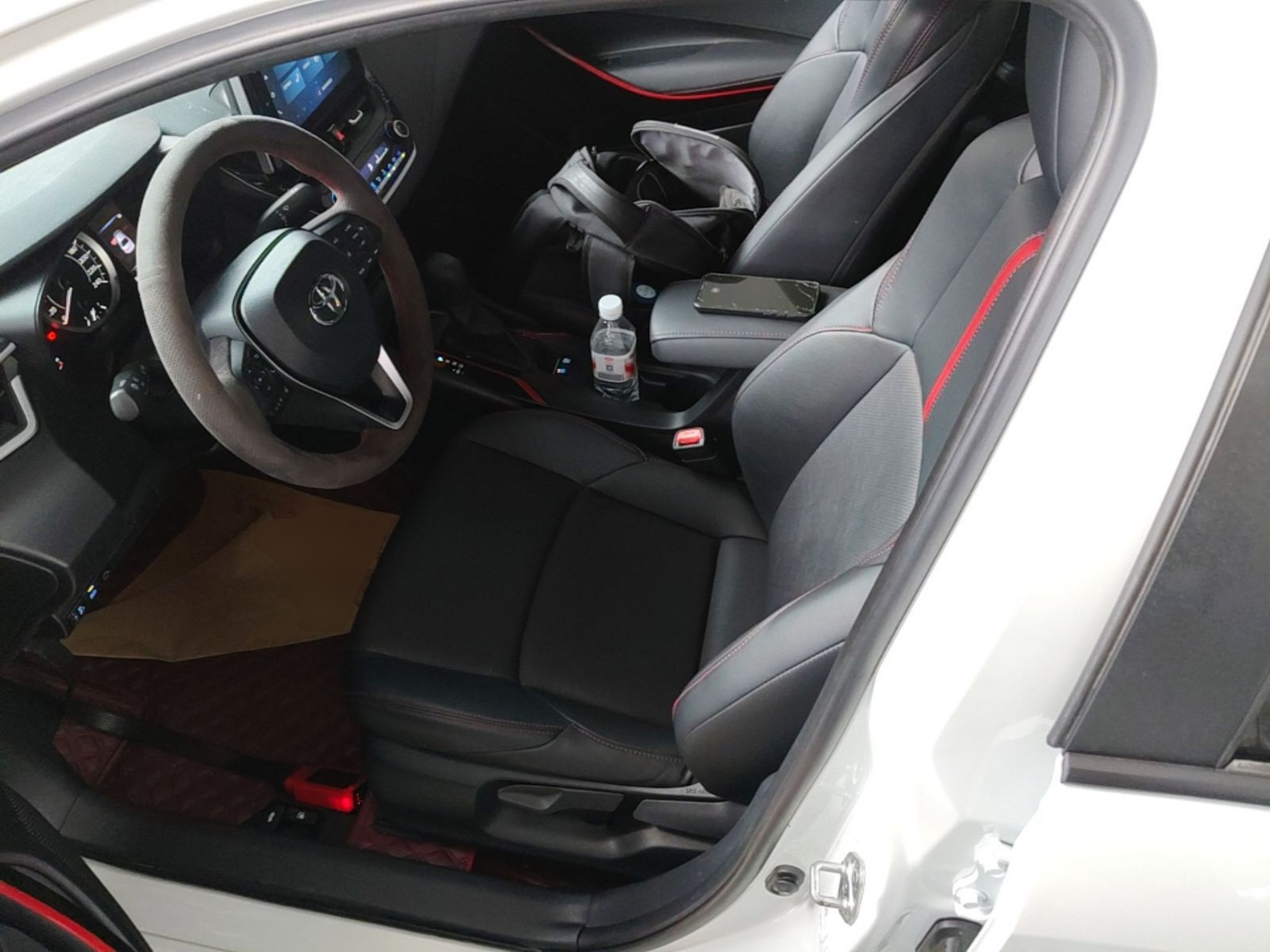 Avant de la voiture