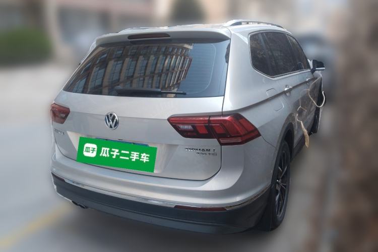 Used Volkswagen Tiguan L 2019 330TSI Automatic Two-Wheel Drive Smart Luxury Version China VI Standard Rear Right 45 Deg