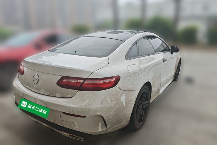 Used Mercedes-Benz E-Class 2018 E 200 4MATIC Coupe Rear Right 45 Deg