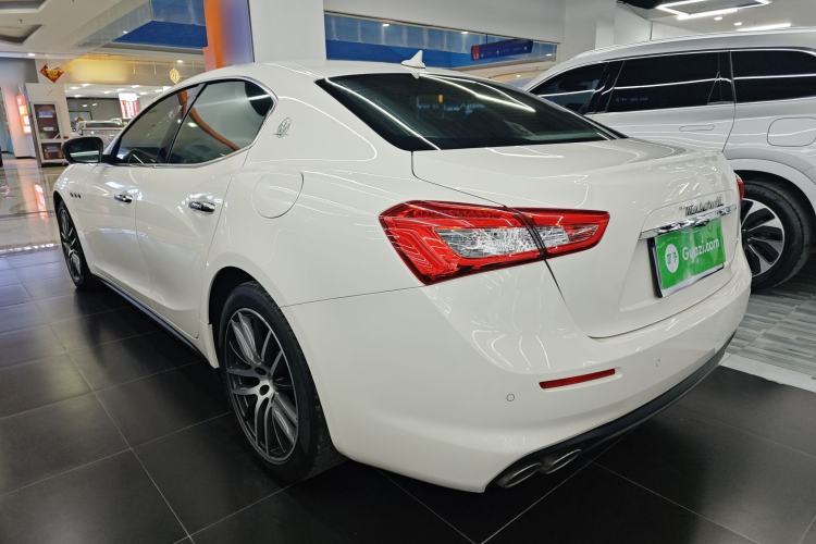 Used Maserati Ghibli 2019 3.0T Standard Version China VI Rear Left 45 Deg