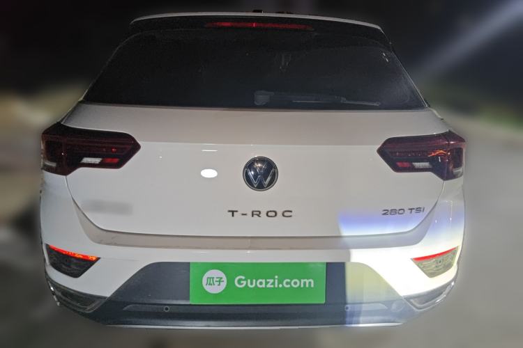 Used Volkswagen T-ROC 2021 280TSI DSG Two-Wheel Drive Luxury Smart Connectivity Version Rear