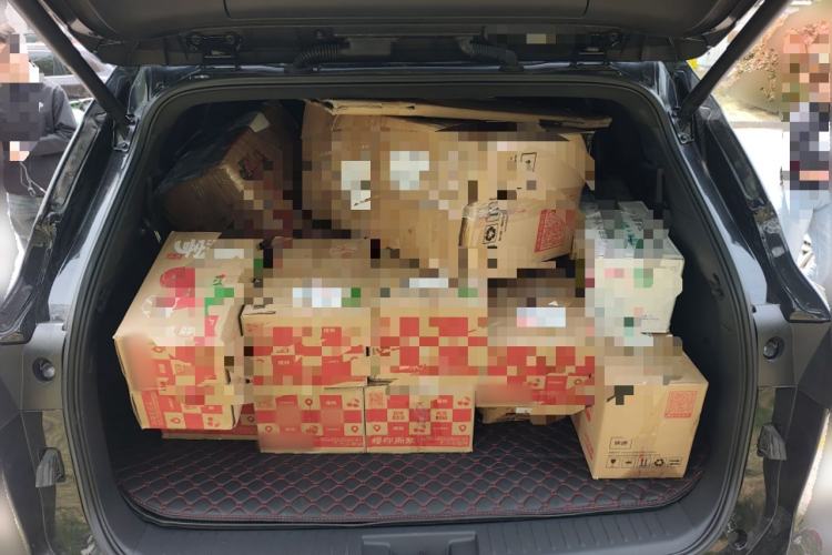 Used Toyota Crown Kluger 2023 2.5L HEV Four-Wheel Drive Prestige Edition Trunk