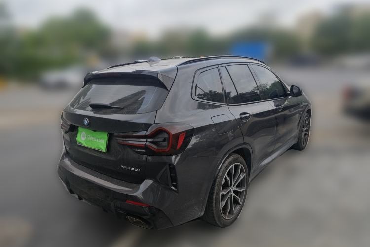 Used BMW X3 2023 xDrive30i Leading Model M Night Edition Package Rear Right 45 Deg