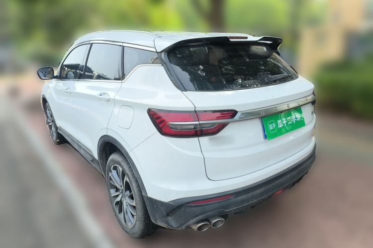 Used Geely Auto Coolray 2020 PRO 260T DCT Knight Rear Left 45 Deg