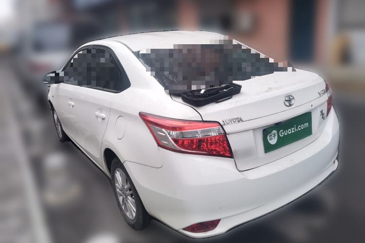 Used Toyota Vios 2016 1.5L Automatic ZhiZhen Xingyao Edition Rear Left 45 Deg