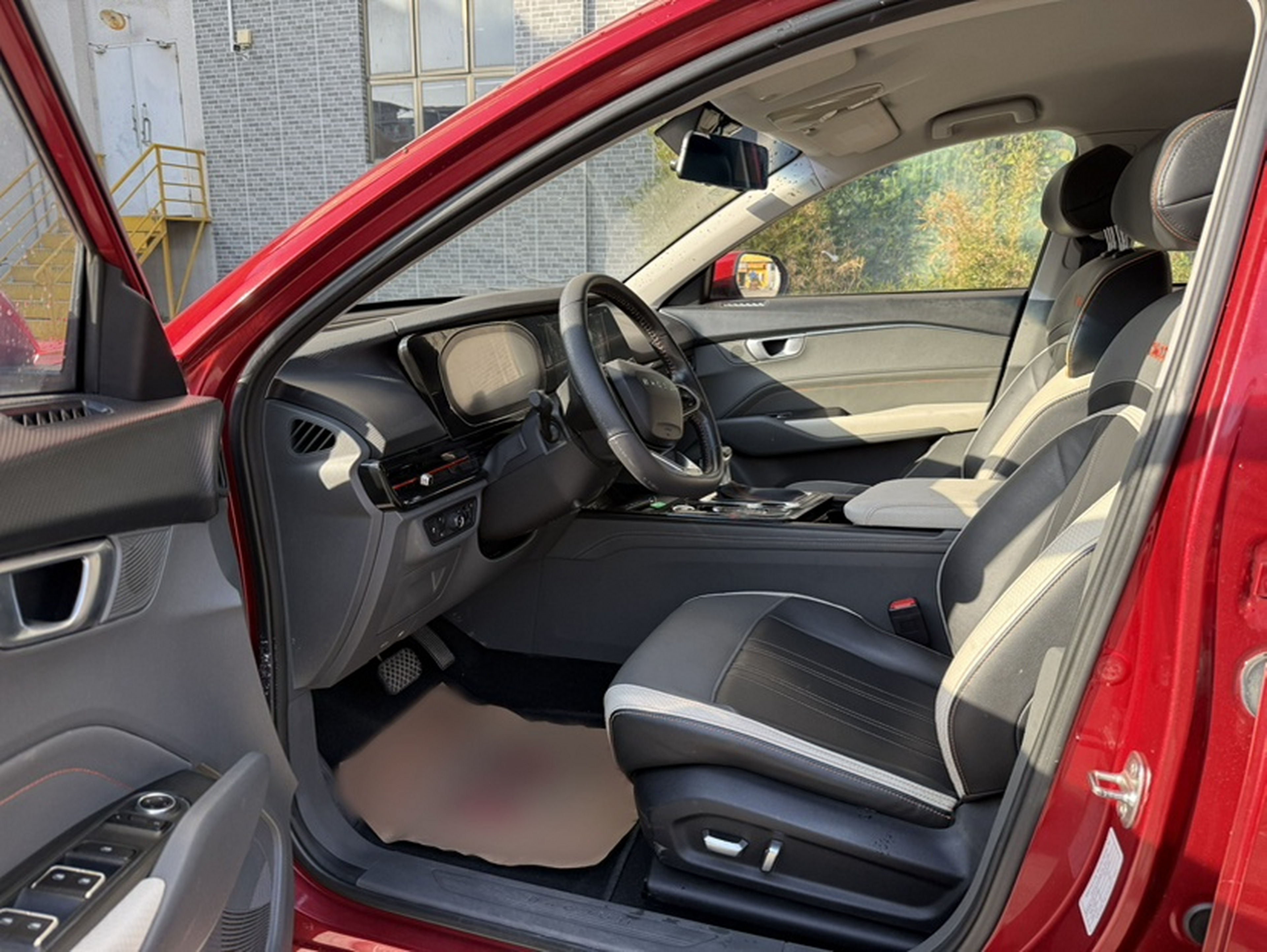 Avant de la voiture