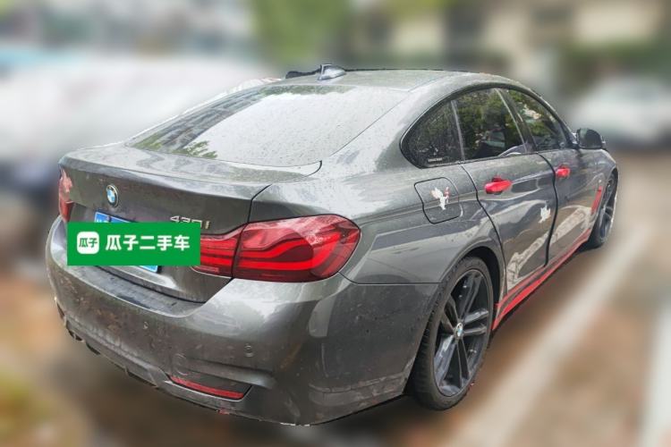 Used BMW 4 Series 2019 430i Gran Coupe M Sport Night Edition Rear Right 45 Deg