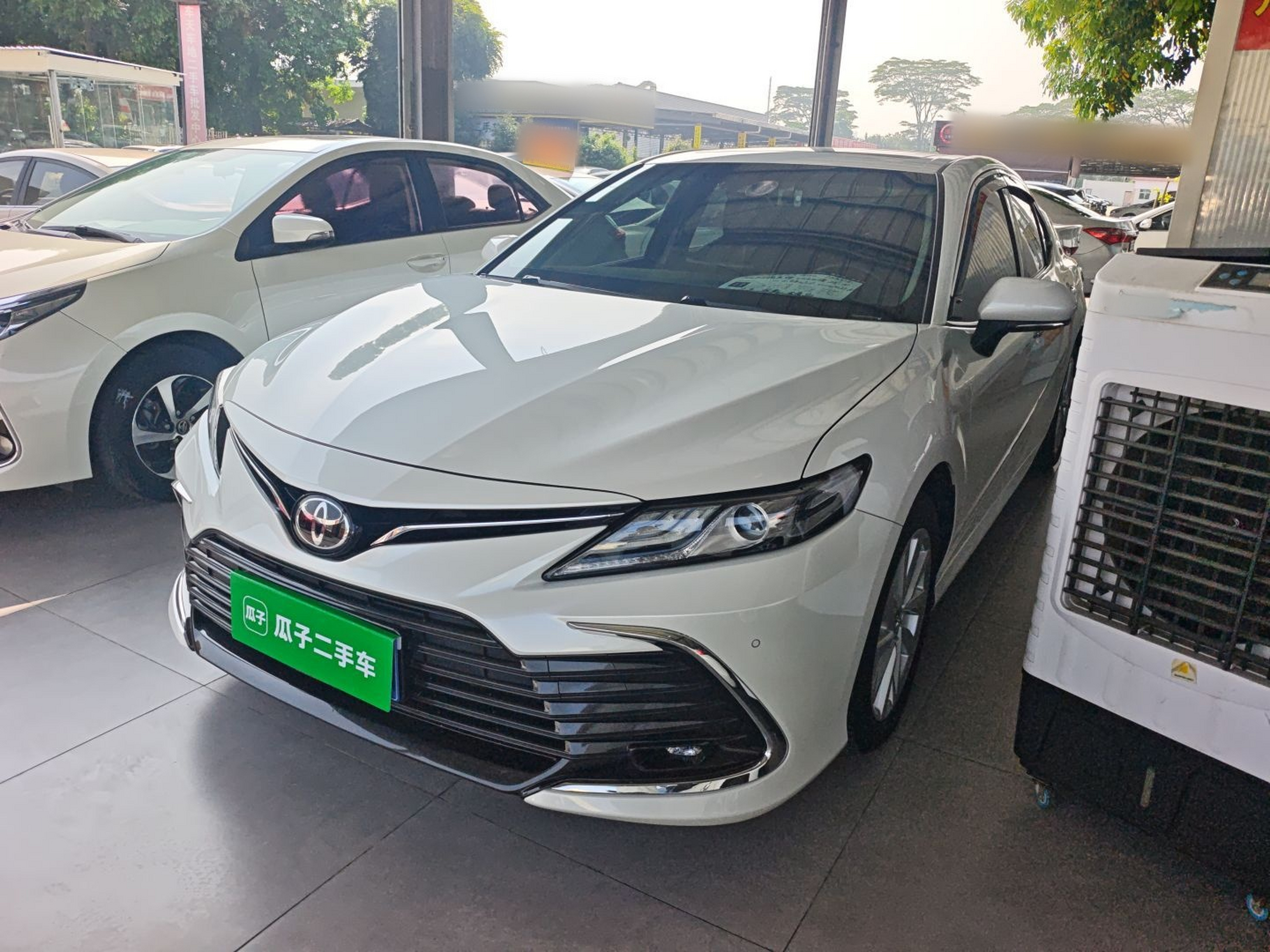 تحت مقدمة السيارة