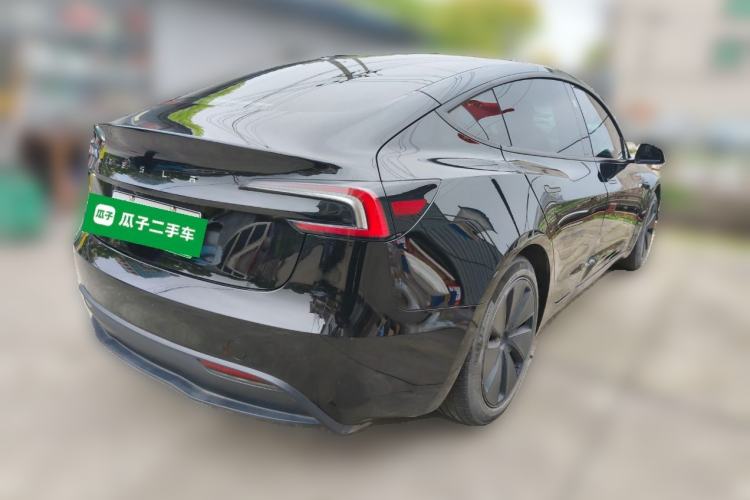 Used Tesla Model 3 2023 Rear-Wheel-Drive Version Rear Right 45 Deg
