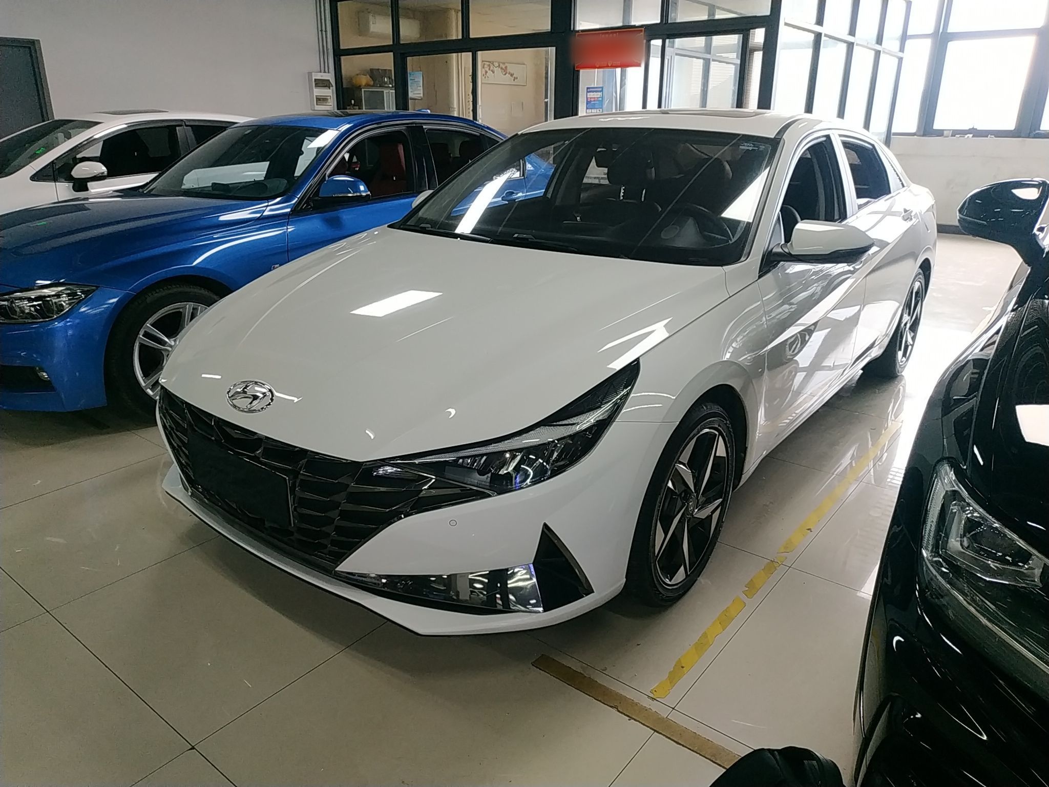 تحت مقدمة السيارة