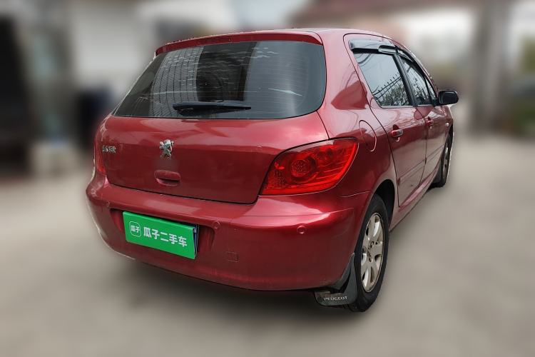 Used Peugeot 307 2010 Hatchback 1.6L Automatic Comfort Edition Rear Right 45 Deg