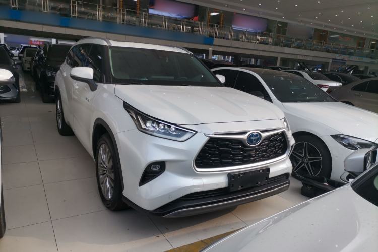 Used Toyota Highlander 2022 Dual-Engine 2.5L Four-Wheel Drive Prestige Version 7 Seats Exterior 1