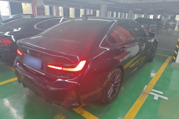 Used BMW 3 Series 2023 325Li M Sport Night Edition Package Rear Right 45 Deg