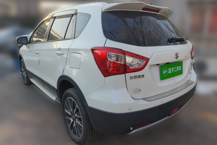 Used Suzuki S-Cross 2015 1.4T Automatic 4x4 Prestige Model Rear Left 45 Deg
