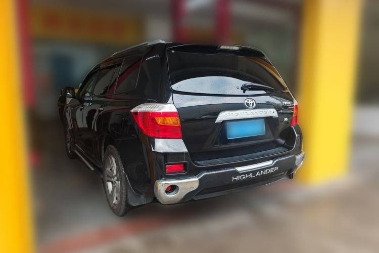 Used Toyota Highlander 2009 3.5L 4x4 7-Seater Supreme Edition Rear Left 45 Deg