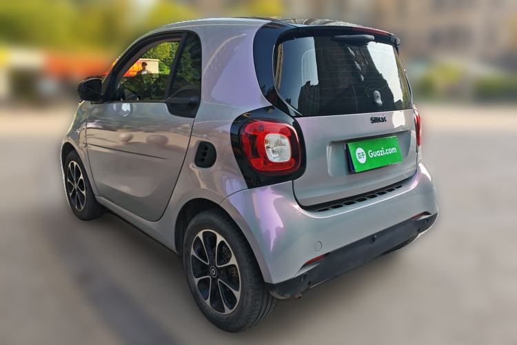Used smart fortwo 2015 1.0L 52 kW Hardtop Passion Edition Rear Left 45 Deg