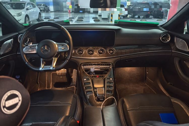 Used Mercedes-Benz AMG GT 2019 AMG GT 50 four-door sports car Center Console