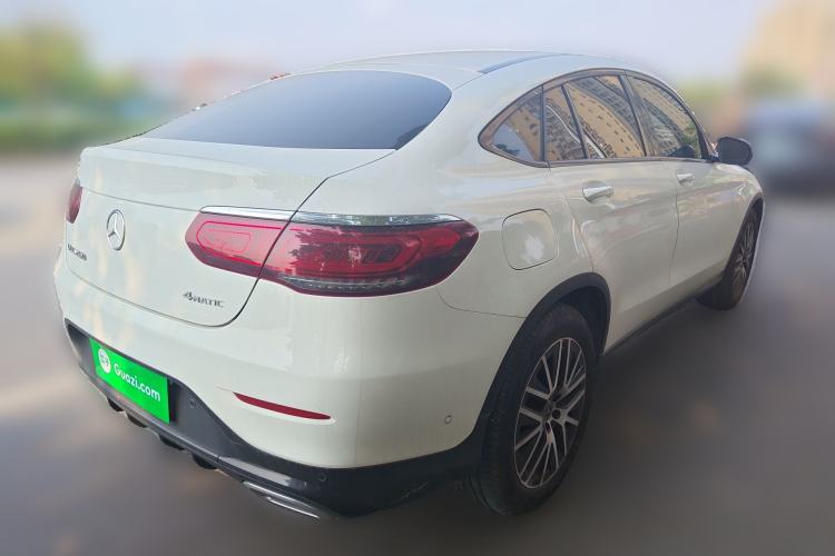 Used Mercedes-Benz GLC Coupe 2023 GLC 260 4MATIC Coupe SUV Rear Right 45 Deg