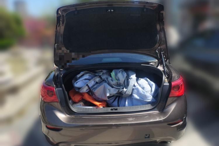 Used Infiniti Q50 2014 3.5L Hybrid Flagship Edition Trunk