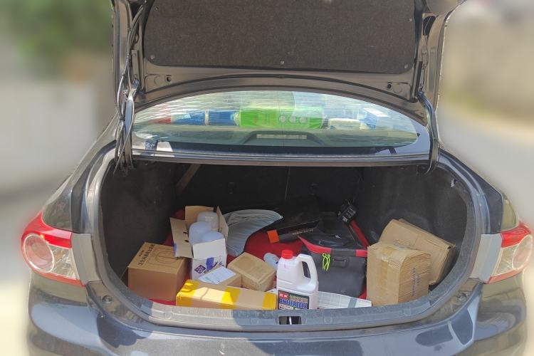 Used Toyota Corolla 2013 Special Edition 1.6L Automatic Cool GL Model Trunk