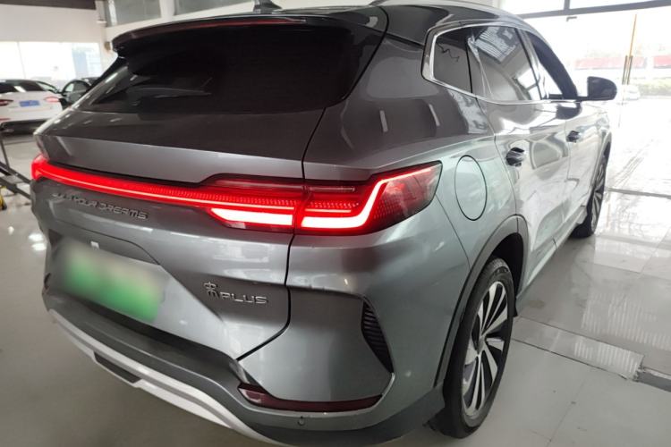 Used BYD Song PLUS New Energy 2023 Champion Edition EV 520KM Luxury Model Rear Right 45 Deg