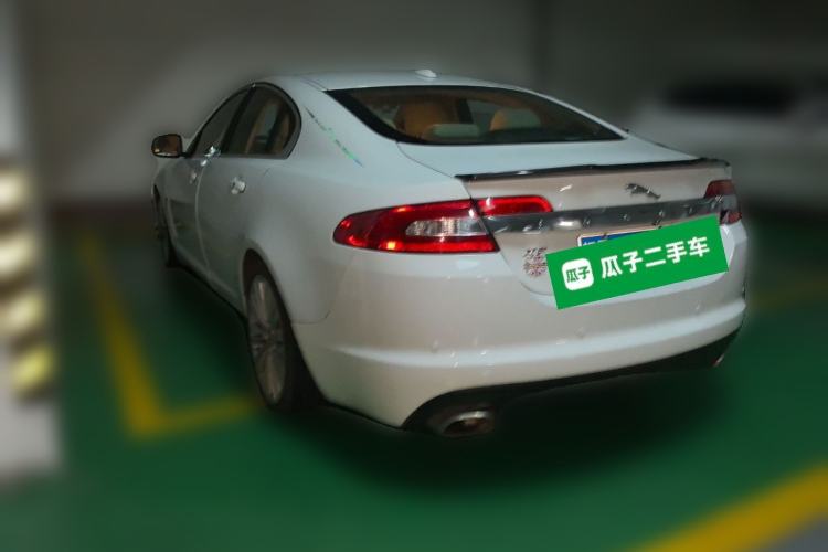 Used Jaguar XF 2009 XF 3.0L V6 Luxury Edition Rear Left 45 Deg