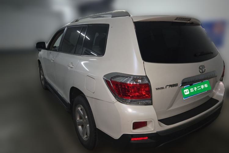 Used Toyota Highlander 2012 2.7L 2WD 5-Seater Elite Edition Rear Left 45 Deg