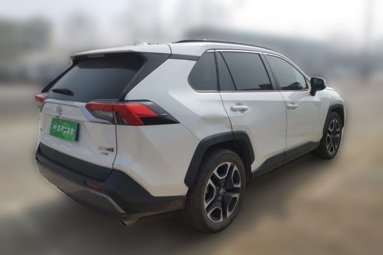 Used Toyota RAV4 2020 2.0L CVT Four-Wheel Drive Prestige Edition Rear Right 45 Deg