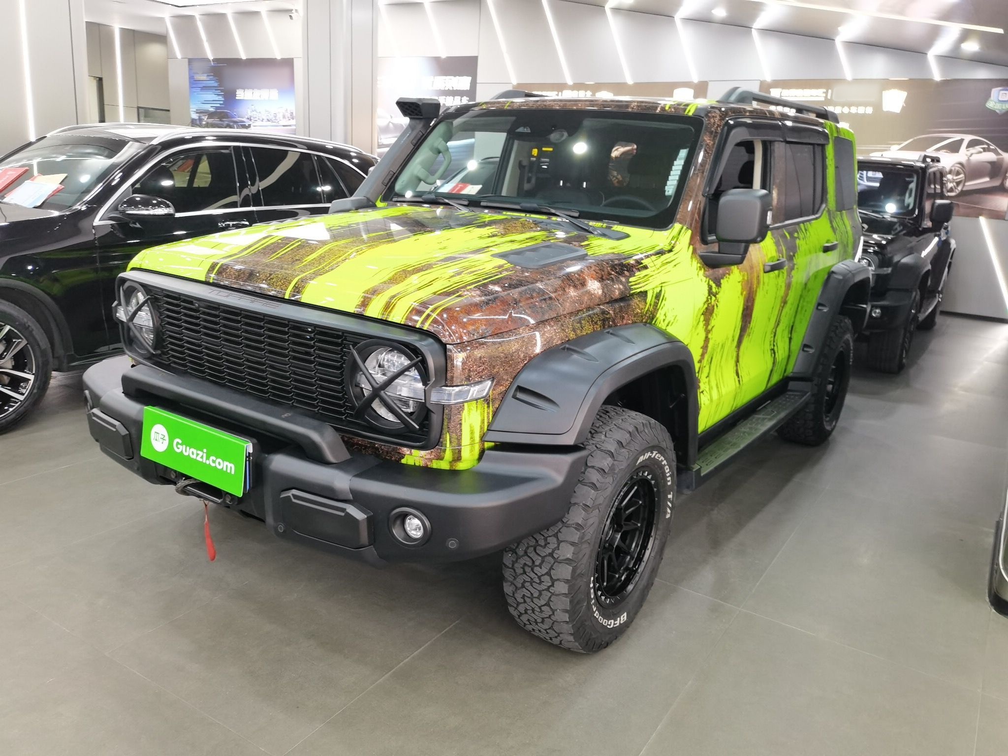 Parte inferior delantera