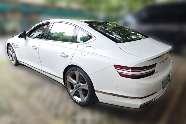 Used Genesis G80 2021 2.5T Rear-Drive Flagship Edition Rear Left 45 Deg