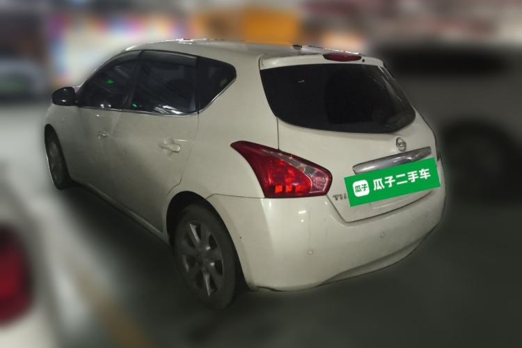 Used Nissan Tiida 2014 1.6L CVT Cool Cafe Edition Rear Left 45 Deg