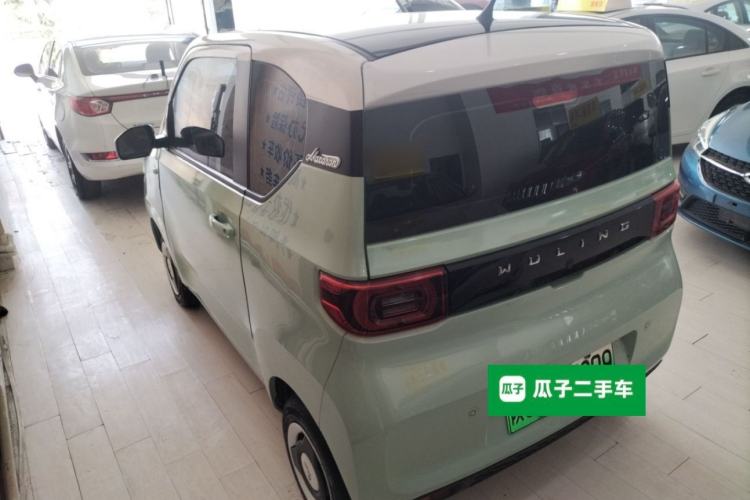 Used Wuling Hongguang MINIEV 2021 Macaron Premium Model – Lithium Iron Phosphate Rear Left 45 Deg