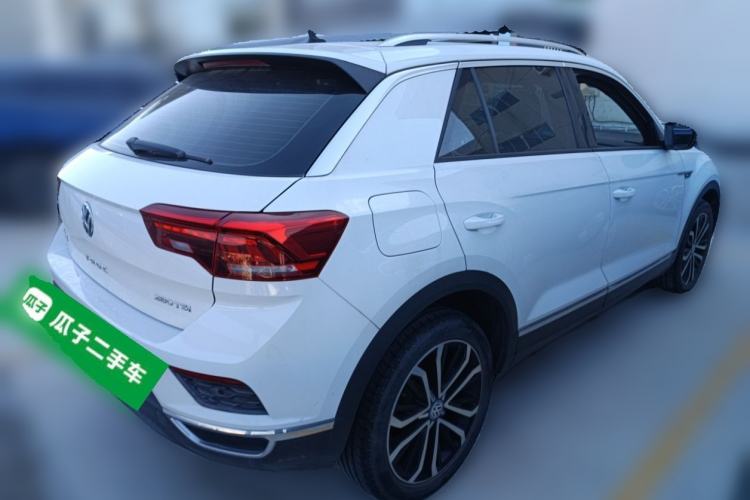 Used Volkswagen T-ROC 2020 280TSI DSG Two-Wheel-Drive Luxury Version Rear Right 45 Deg