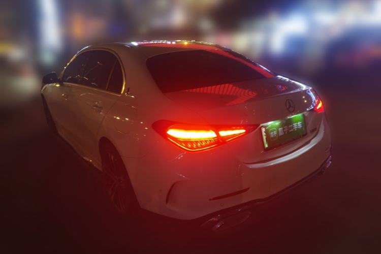 Used Mercedes-Benz C-Class New Energy 2024 C 350 eL Rear Left 45 Deg