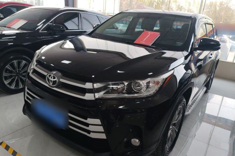 Used Toyota Highlander 2018 2.0T Four-Wheel Drive Elite Edition 7 Seats China VI Standard