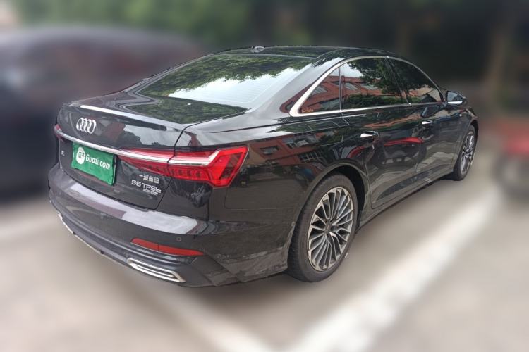 Used Audi A6L New Energy 2020 55 TFSI e quattro Rear Right 45 Deg