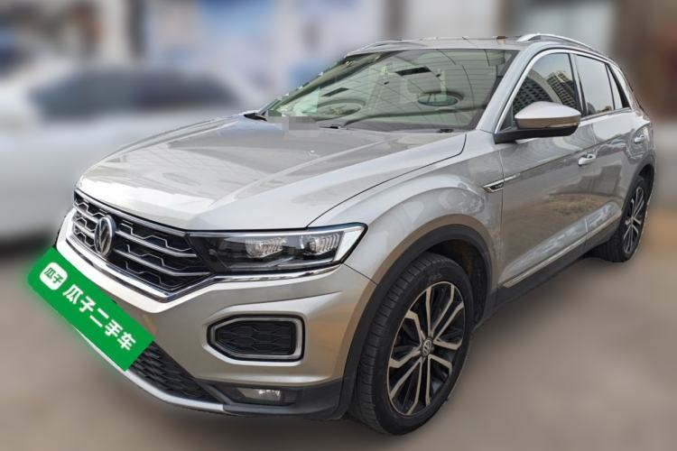 Used Volkswagen T-ROC 2019 280TSI DSG Two-Wheel-Drive Luxury Version China V Emission Standard