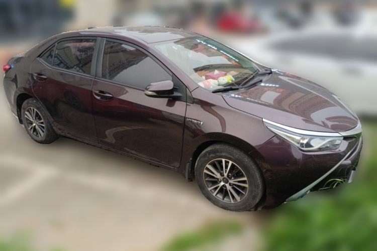 Used Toyota Levin 2017 Revised Dual-Engine 1.8H GS E-CVT Elite Sunroof Version China V Standard Front Right 45 Deg