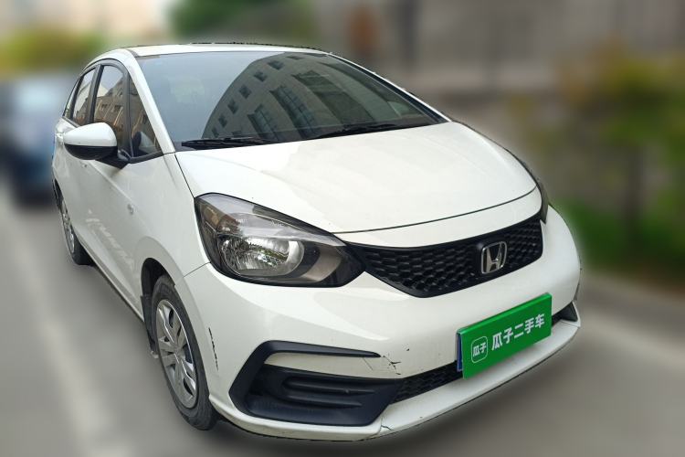 Used Honda Fit 2021 1.5L CVT Trend Edition Front Right 45 Deg