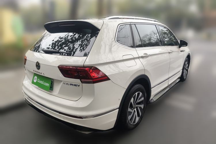 Used Volkswagen Tiguan L New Energy 2021 430 PHEV Plug-in Hybrid Flagship Edition Rear Right 45 Deg
