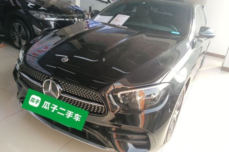 Used Mercedes-Benz E-Class New Energy 2023 E 350 e L Plug-in Hybrid Sports Sedan