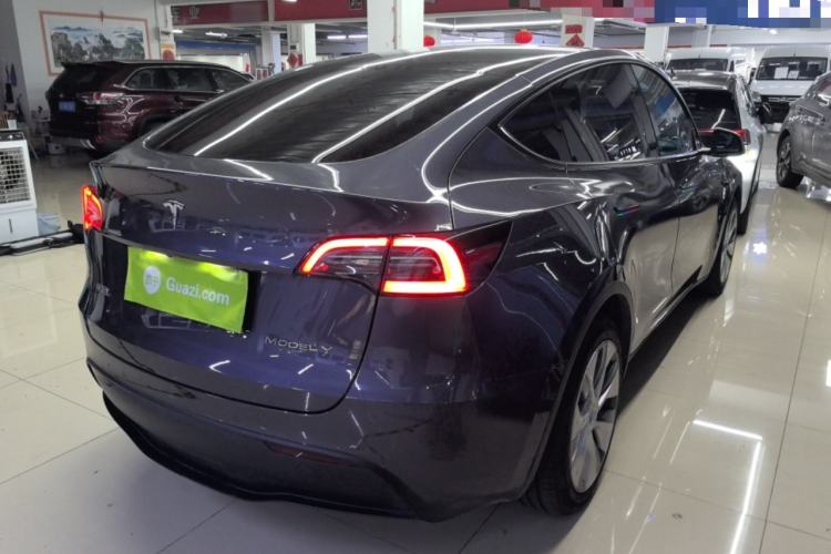 Used Tesla Model Y 2022 Revised Version Rear-Wheel Drive Rear Right 45 Deg